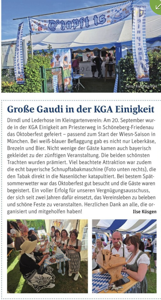 oktoberfest im gartenfreund oktoberfest im gartenfreund
